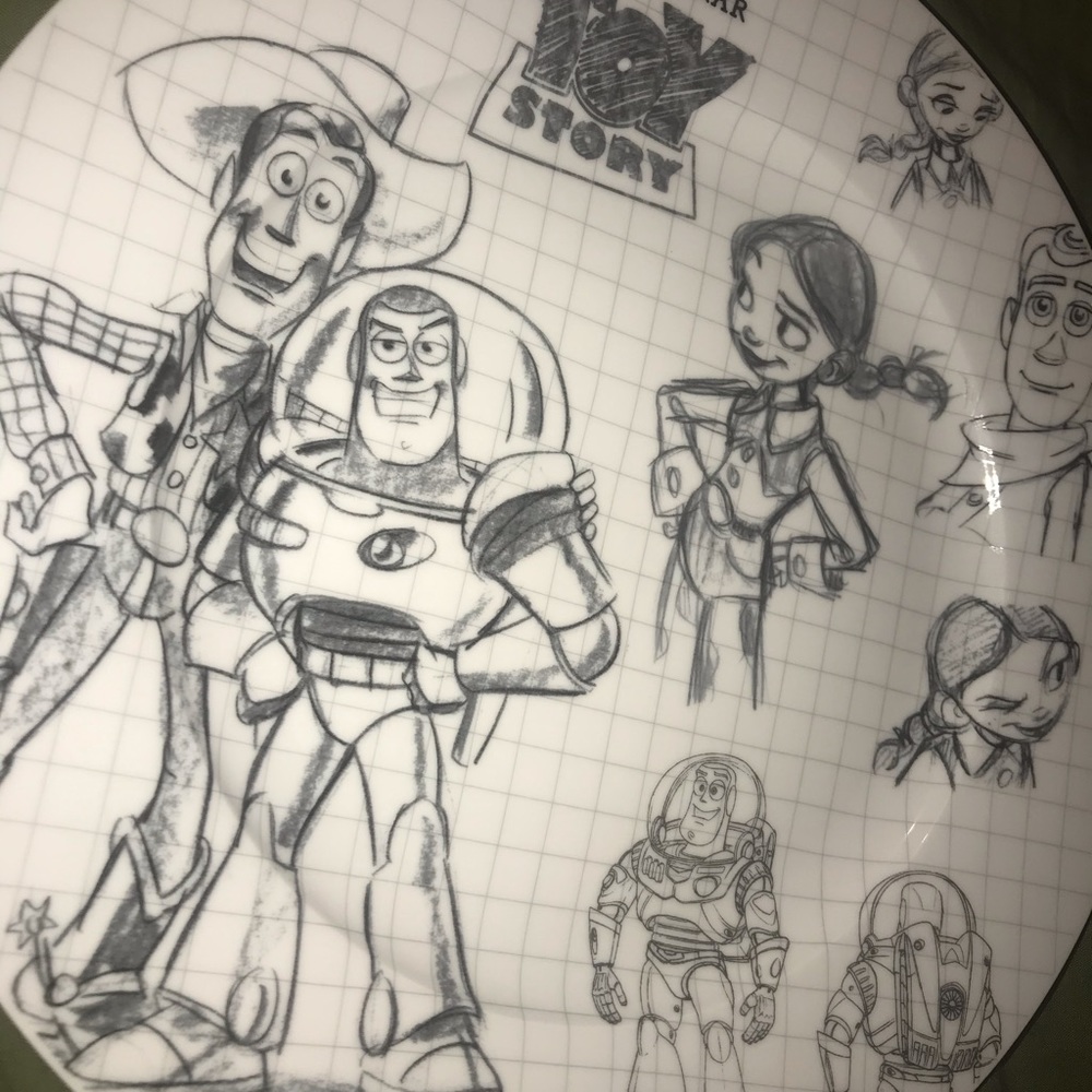 Disney Toy Story Plate